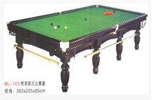 Snooker table